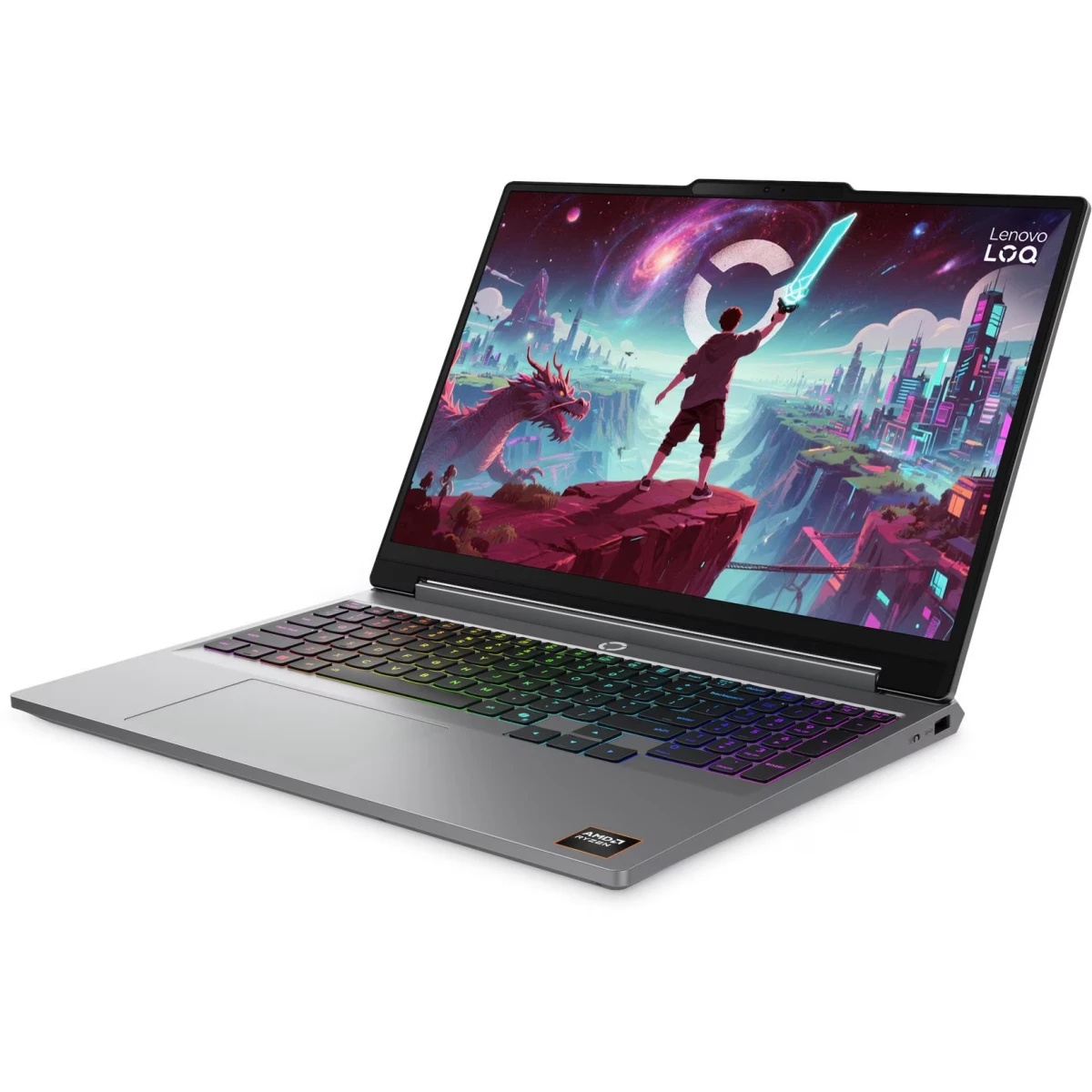 Ноутбук Lenovo LOQ 15AHP11/15.3" IPS/AMD Ryzen 7 250/16Gb/512Gb SSD/NVIDIA GeForce RTX 5050 8Gb/без