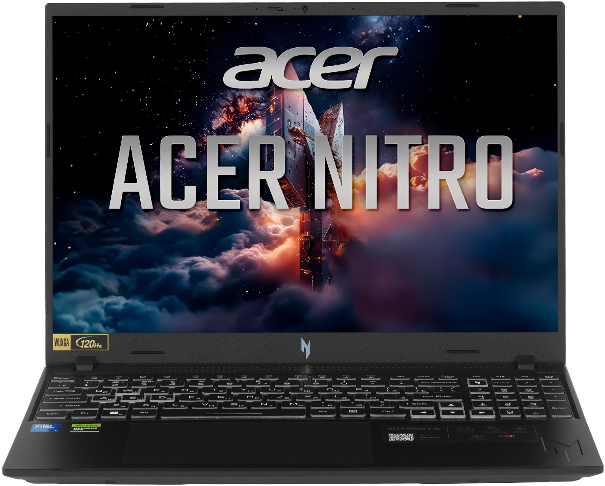 Ноутбук Acer Nitro V 16S ANV16-I31-76Z5 Core 7 240H 16Gb SSD512Gb NVIDIA GeForce RTX 5070 8Gb 16" IP