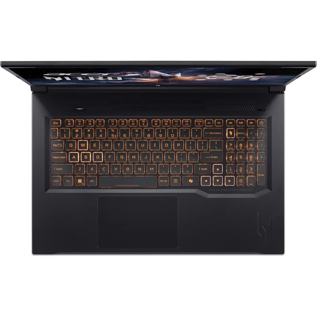 Ноутбук Acer Nitro V 17 AI ANV17-41-R0DP Ryzen 5 240 16Gb SSD1Tb NVIDIA GeForce RTX 5060 8Gb 17.3" I