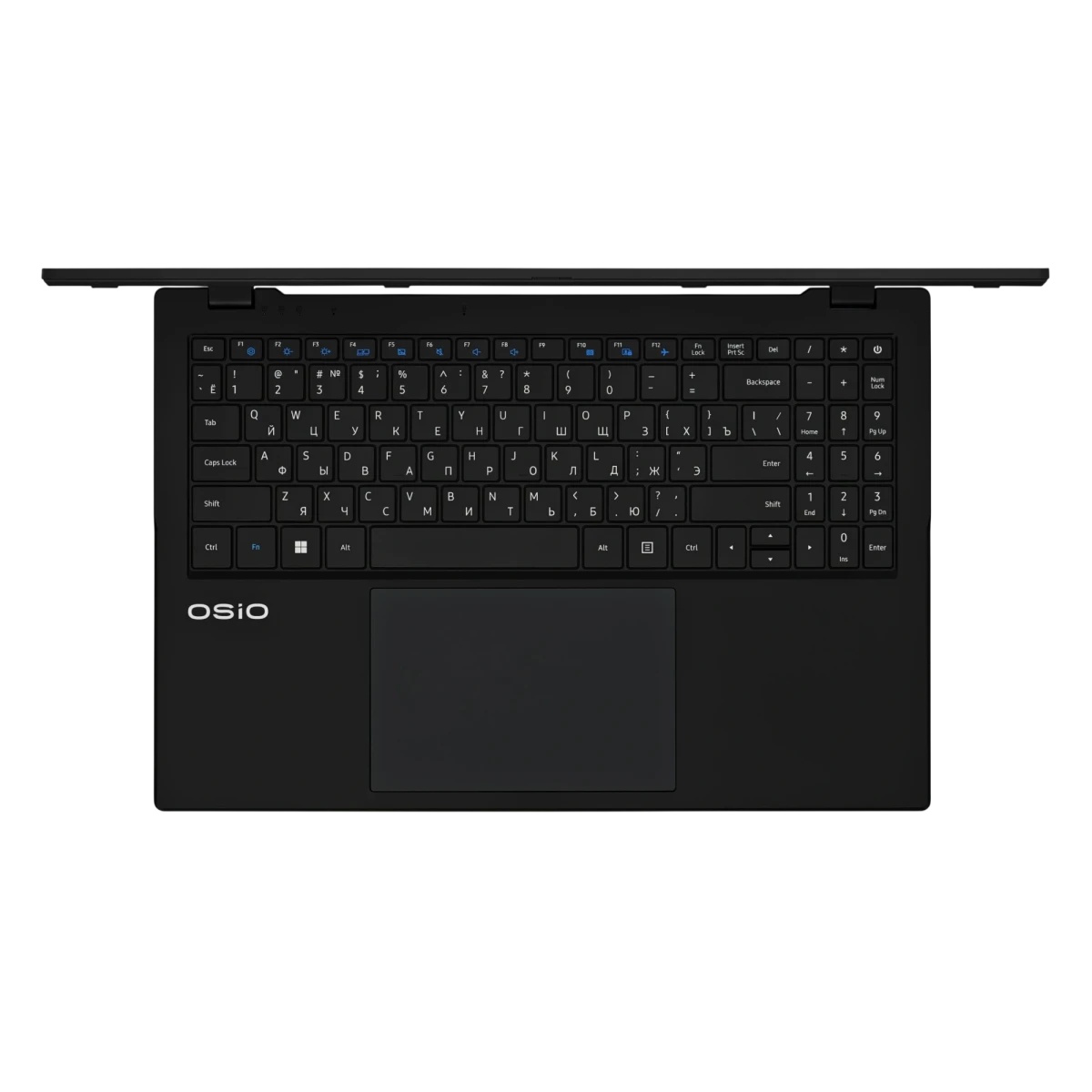Ноутбук OSIO BaseLine B150i-012b/15.6"/IPS/Intel N100/8192Mb/256Gb SSD/Intel UHD Graphics/noOS/черны