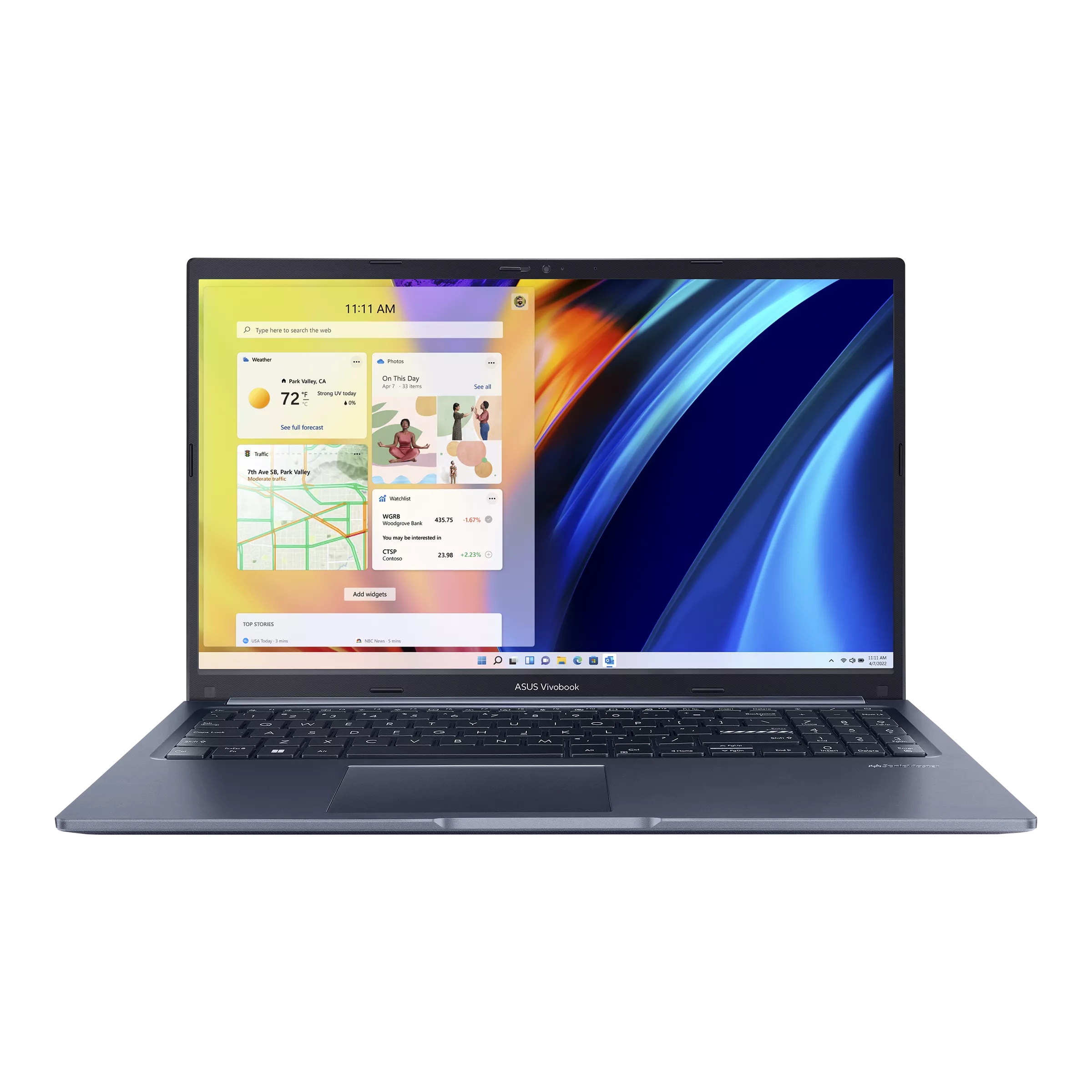 Ноутбук Asus Vivobook 15 M1502XA-BQ023 Ryzen 9 7940HS 16Gb SSD512Gb AMD Radeon 780M 15.6" IPS FHD (1