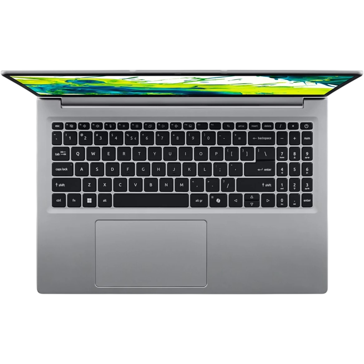 Ноутбук Acer AL15-21P 15.6" FHD IPS SlimBezel AMD Ryzen 5 40 UMA 16 GB LPDDR5 512GB SSD Silver Plast