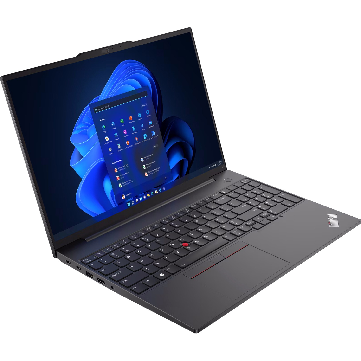 Ноутбук Lenovo ThinkPad E16 Gen 2/16"/IPS/AMD Ryzen 7 7735HS/16Gb/512Gb/SSD/AMD Radeon 680M/Без ОС/ч