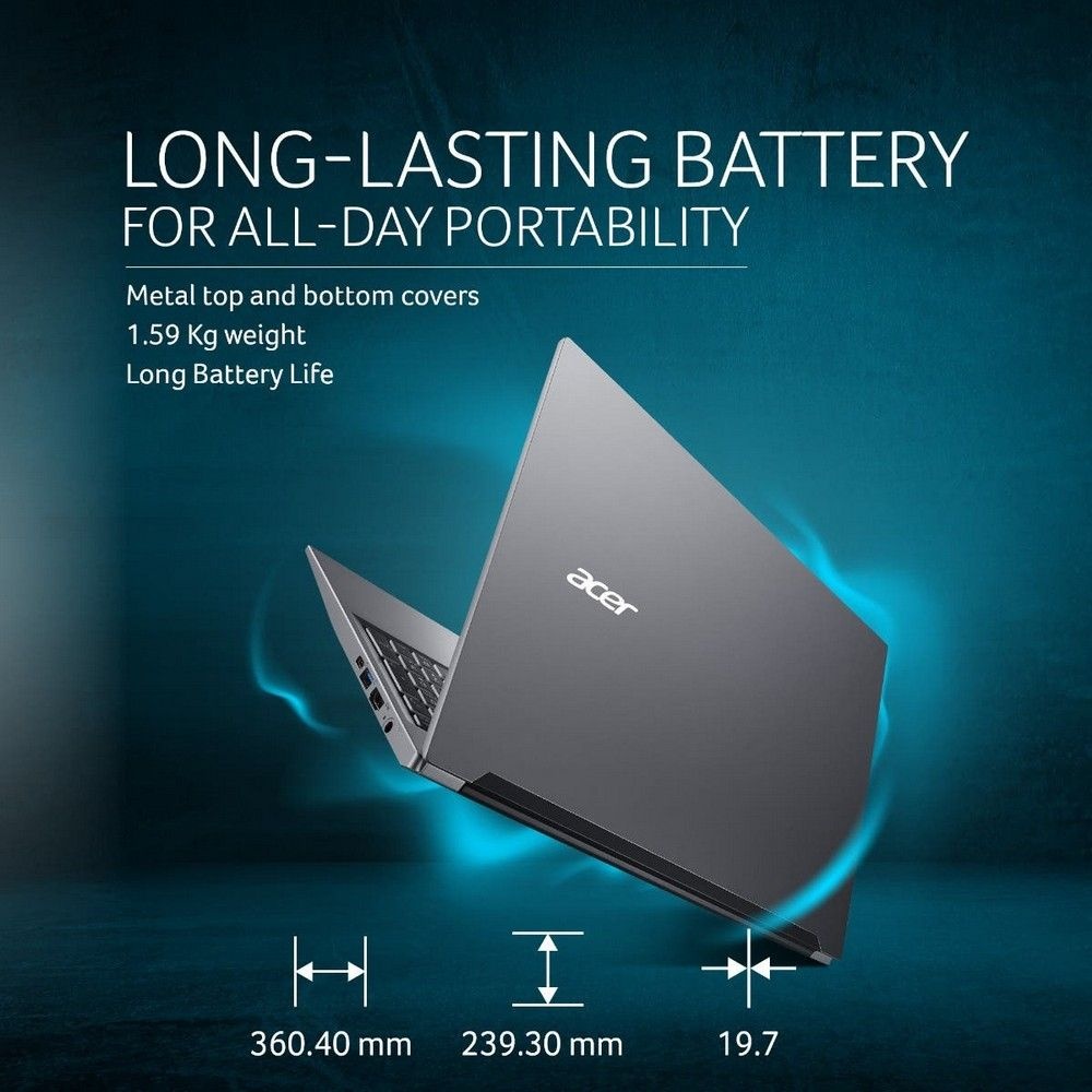 Ноутбук Acer Aspire Lite 15 AL15-41P-R0JJ/15.6"/IPS/AMD Ryzen 3 5400U/8Gb/256Gb SSD/AMD Radeon Graph