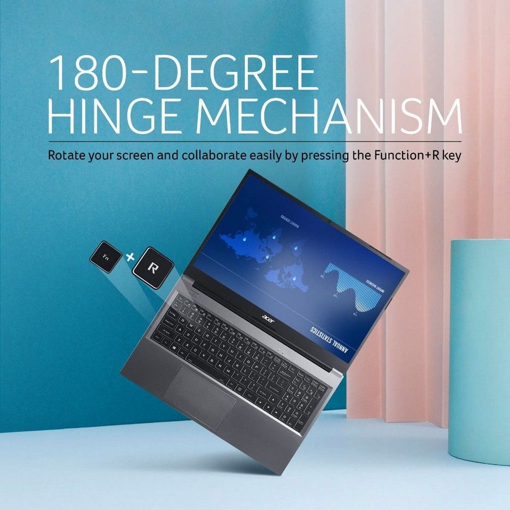 Ноутбук Acer Aspire Lite 15 AL15-41P-R0JJ/15.6"/IPS/AMD Ryzen 3 5400U/8Gb/256Gb SSD/AMD Radeon Graph