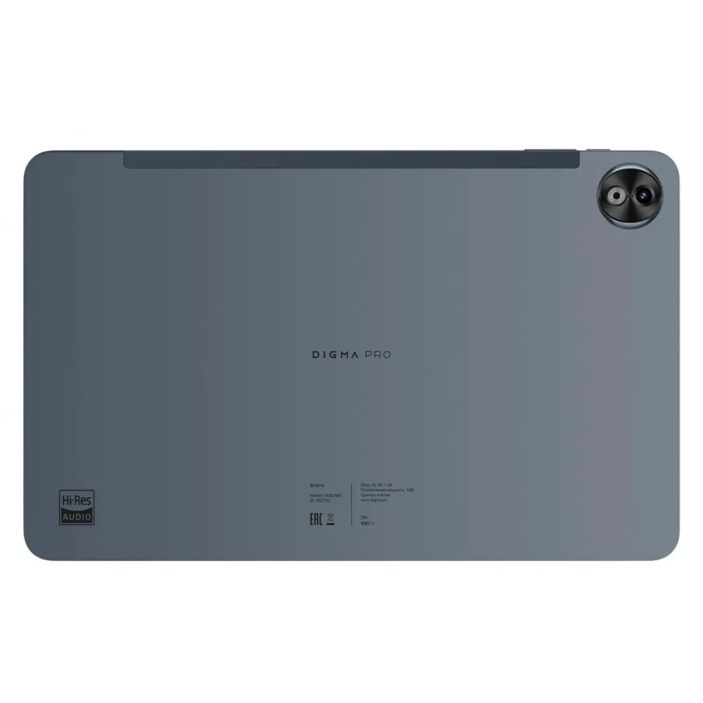 Планшет Digma Pro Empire G99 (2.2) 8C RAM8Gb ROM256Gb 12" In-Cell 2000x1200 4G 2Sim Android 14 серый