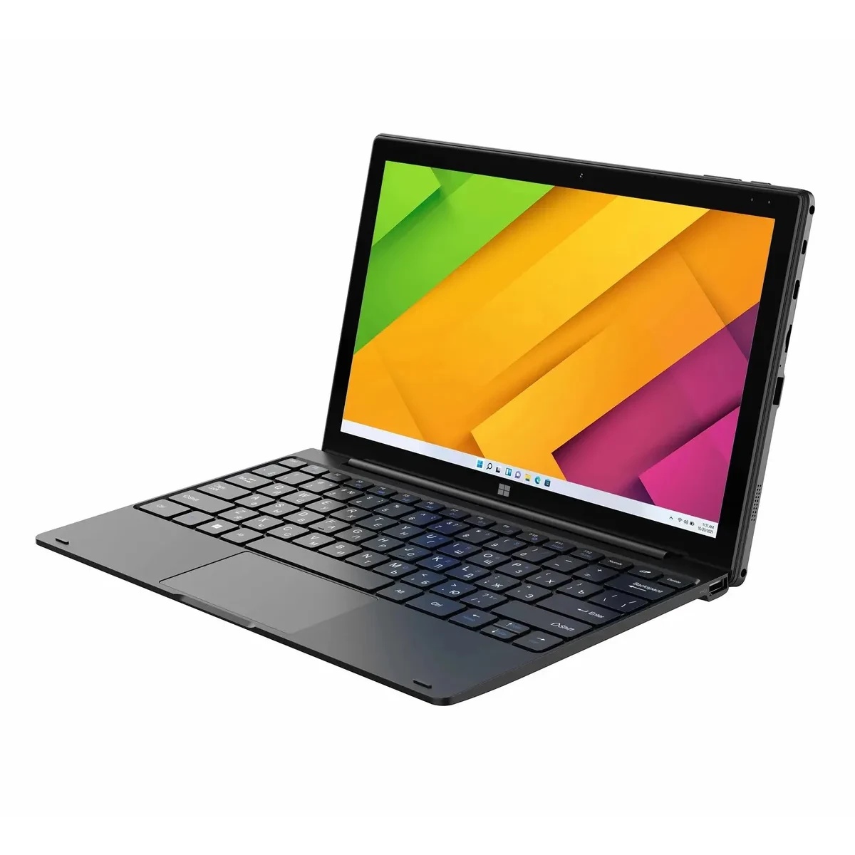 Планшет Digma EVE 1496E N4020 (2.8) 2C RAM8Gb ROM256Gb 11.6" IPS 1366x768 Windows 11 Home черный 5Mp