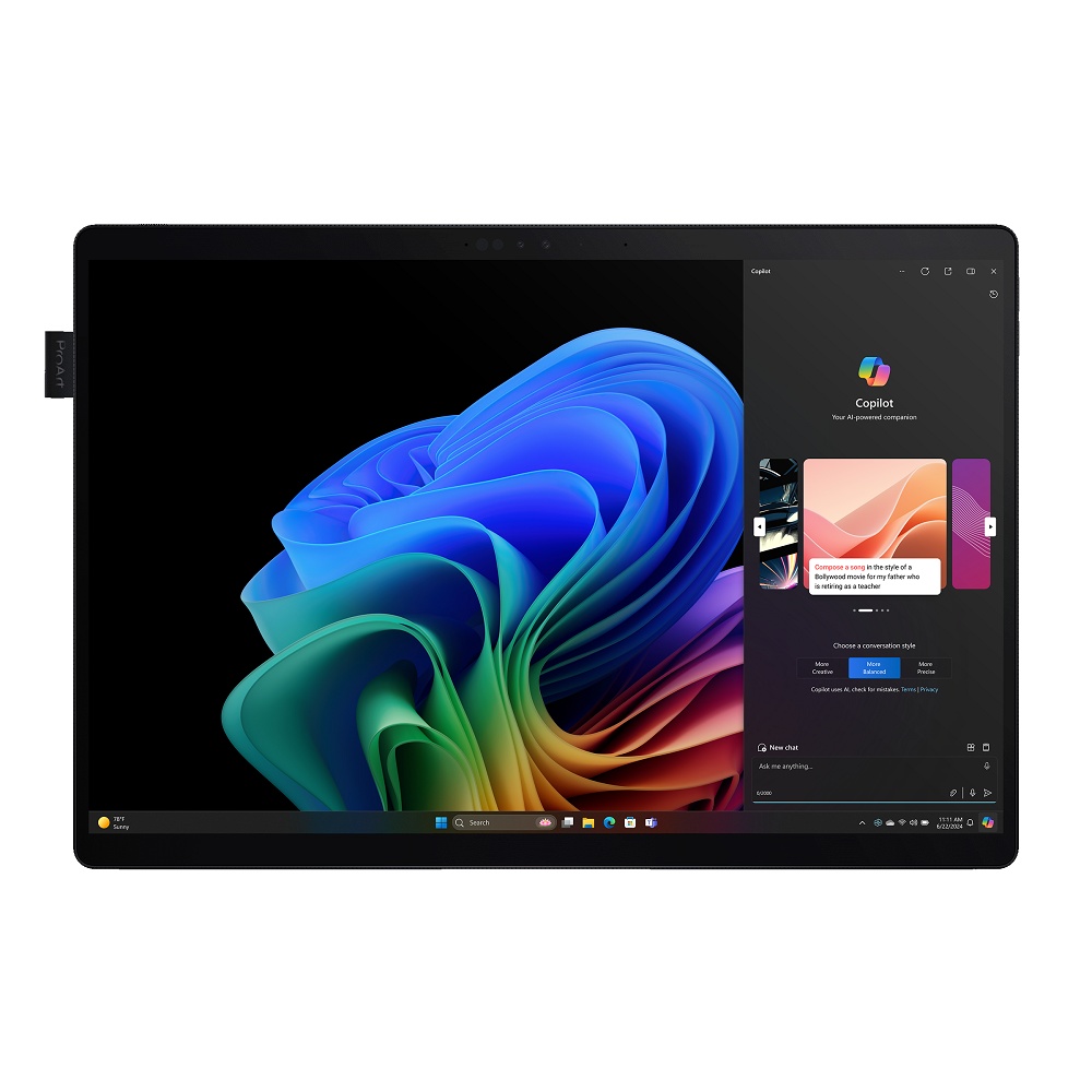 Планшет ASUS ProArt PZ13 HT5306QA-LX008W 13.3"(2880x1800 OLED)/Touch/Snapdragon X Plus X1P-42-100(3.