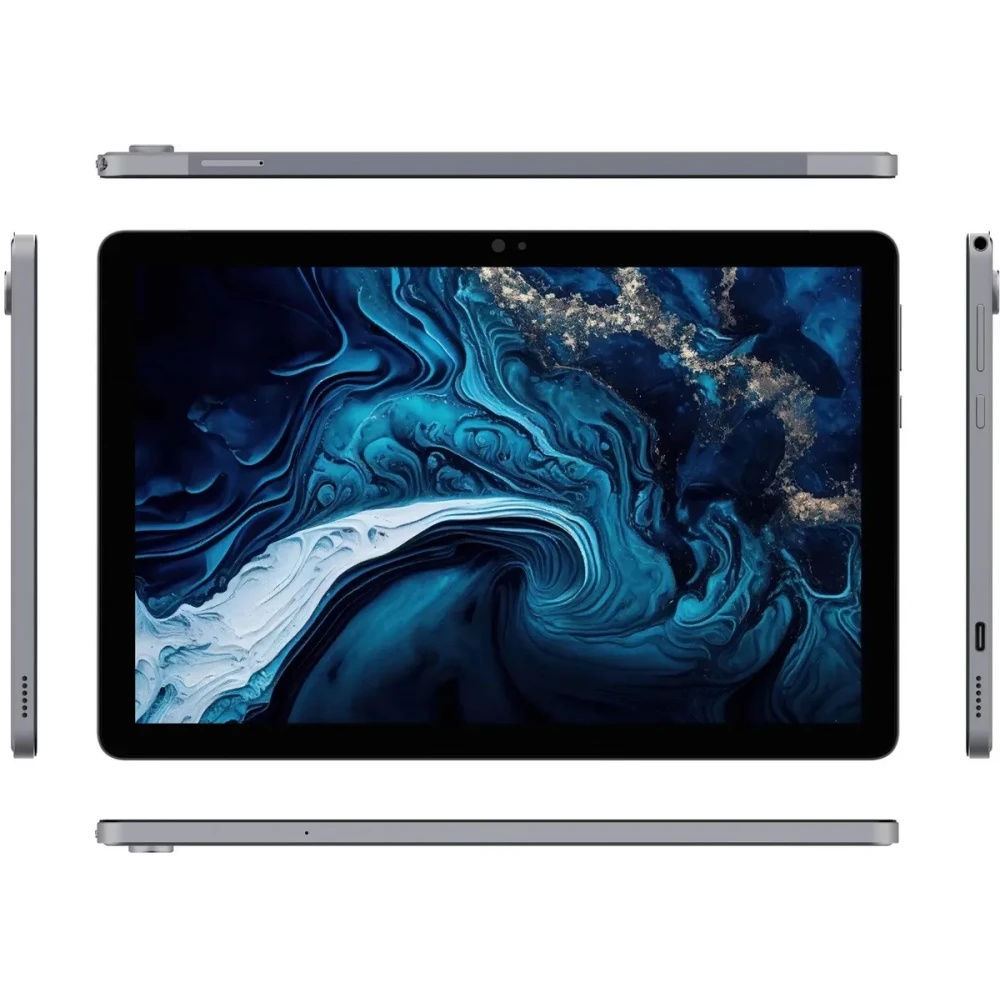Планшет Digma Pro HIT 106 T606 (1.6) 8C RAM6Gb ROM128Gb 10.1" IPS 1920x1200 4G 2Sim Android 13 серый