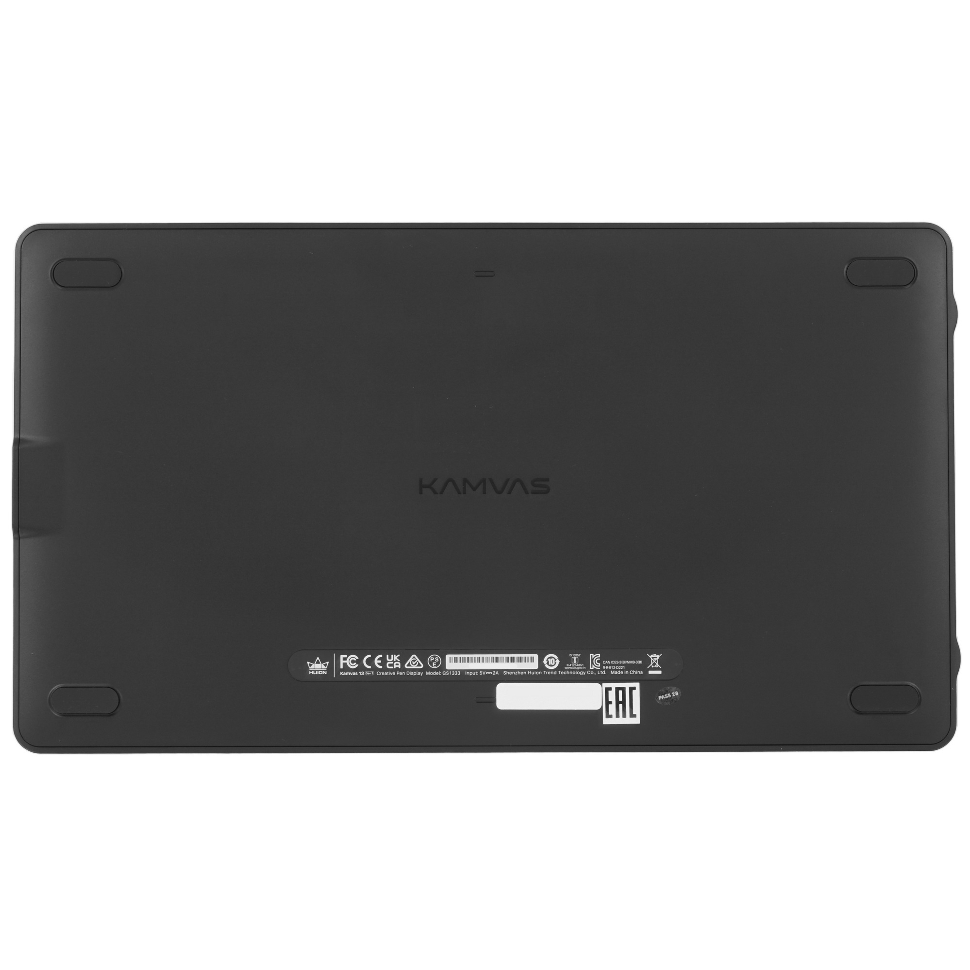 Интерактивный дисплей Сенсорный монитор Huion KAMVAS 13 Gen 3 Black