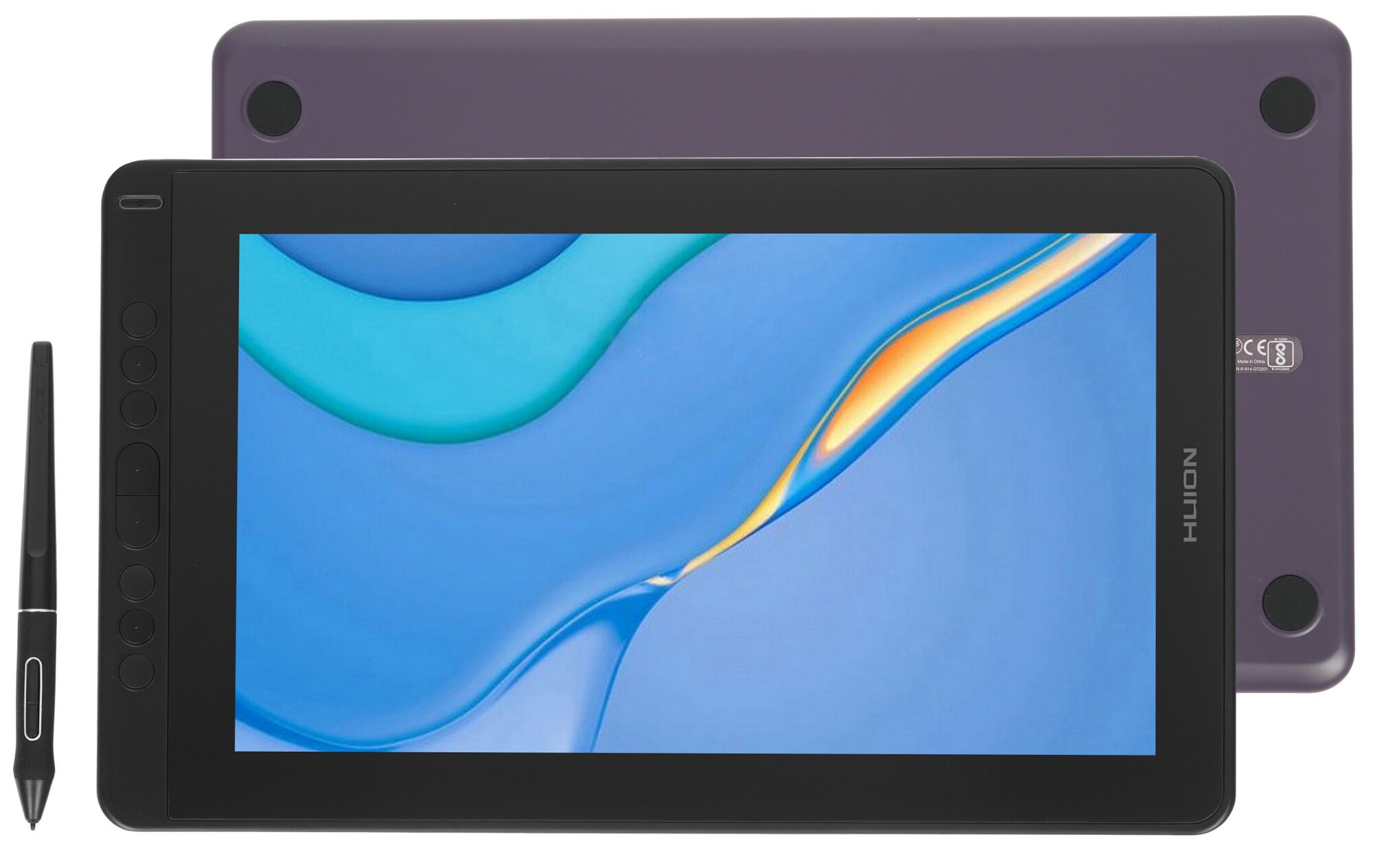 Интерактивный дисплей Сенсорный монитор Huion KAMVAS 13 Violent Purple