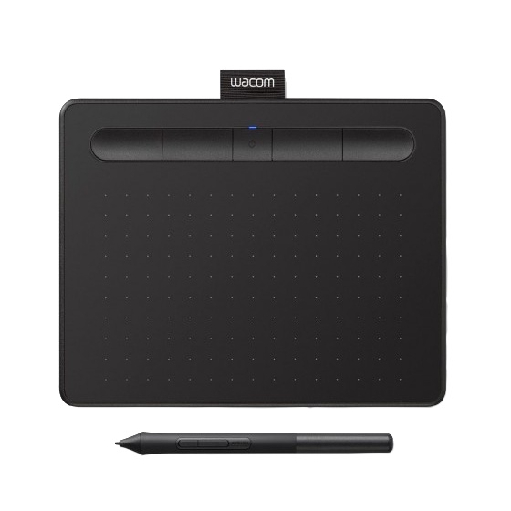 Планшет для рисования Wacom Intuos S Bluetooth CTL-4100WLK-N Bluetooth/USB черный
