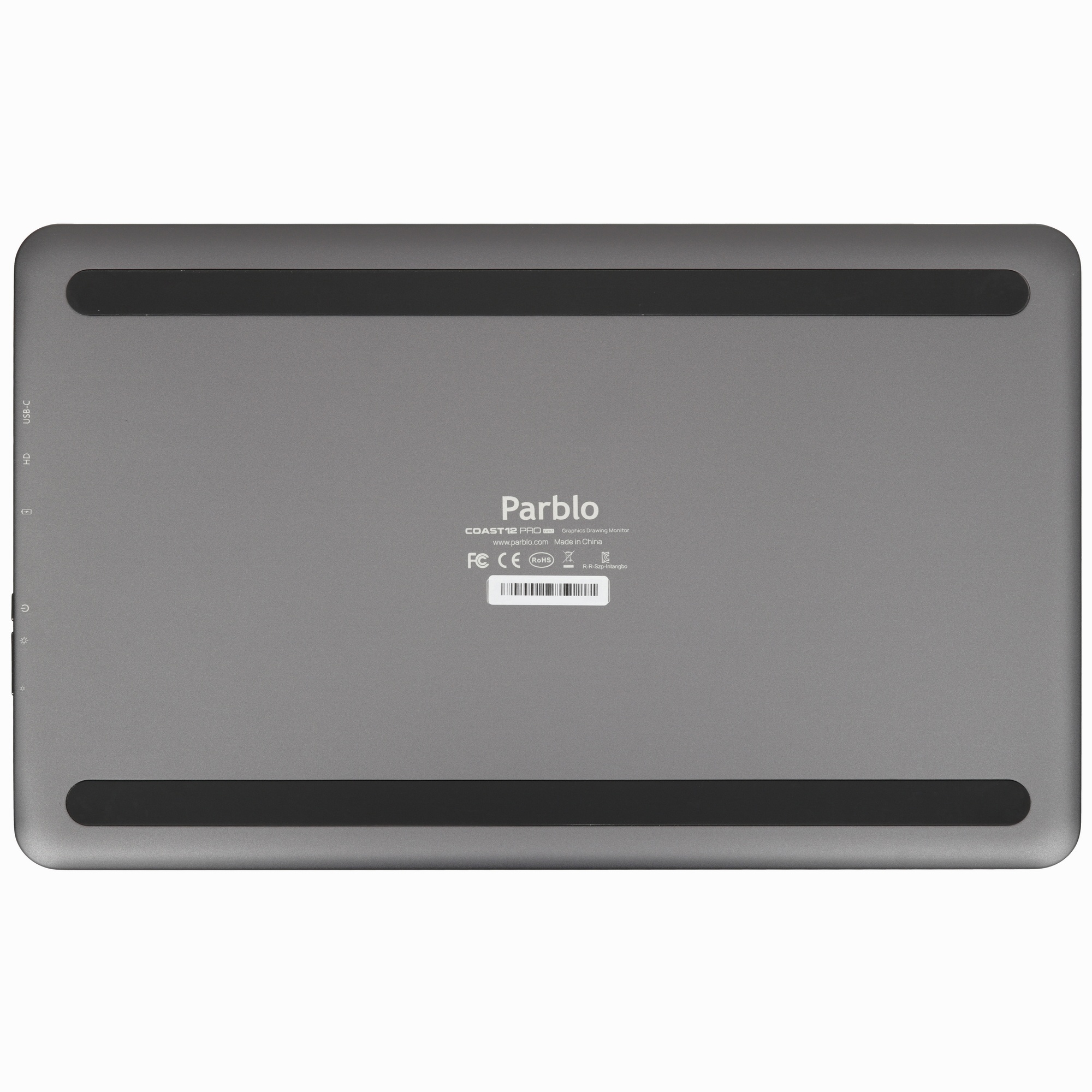 Графический планшет-монитор Parblo Coast12 Pro Gen 2 USB Type-C/USB/HDMI черный