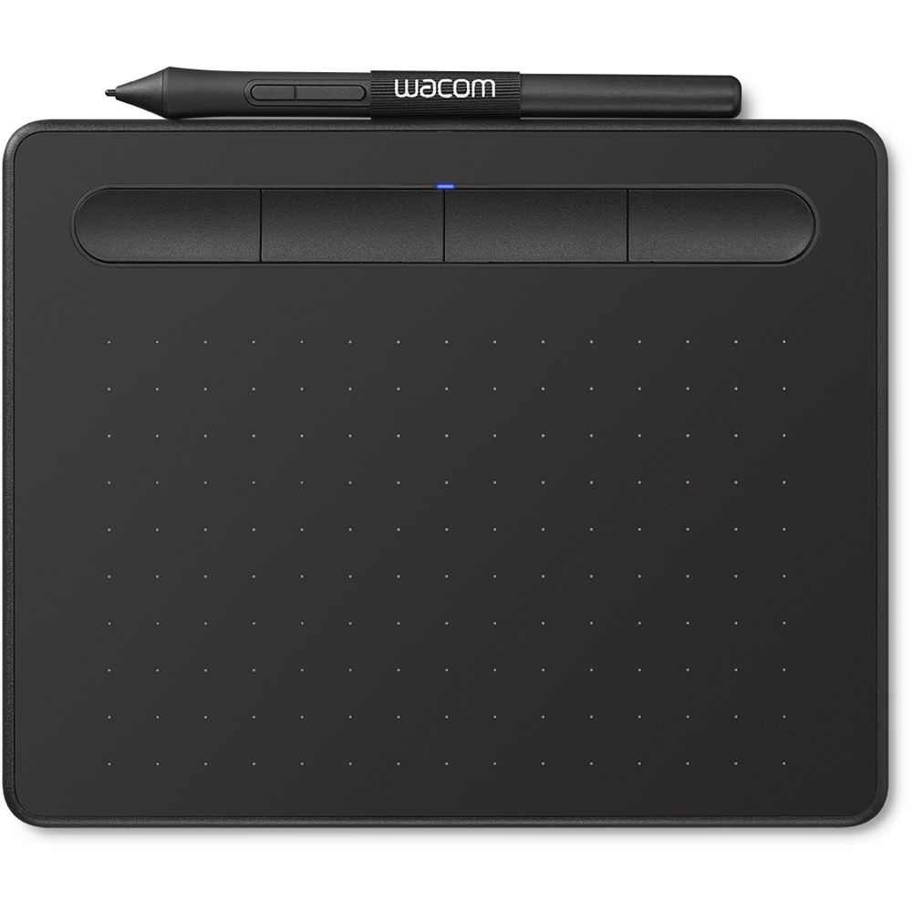 Планшет для рисования Wacom Intuos S CTL-4100K-N USB черный