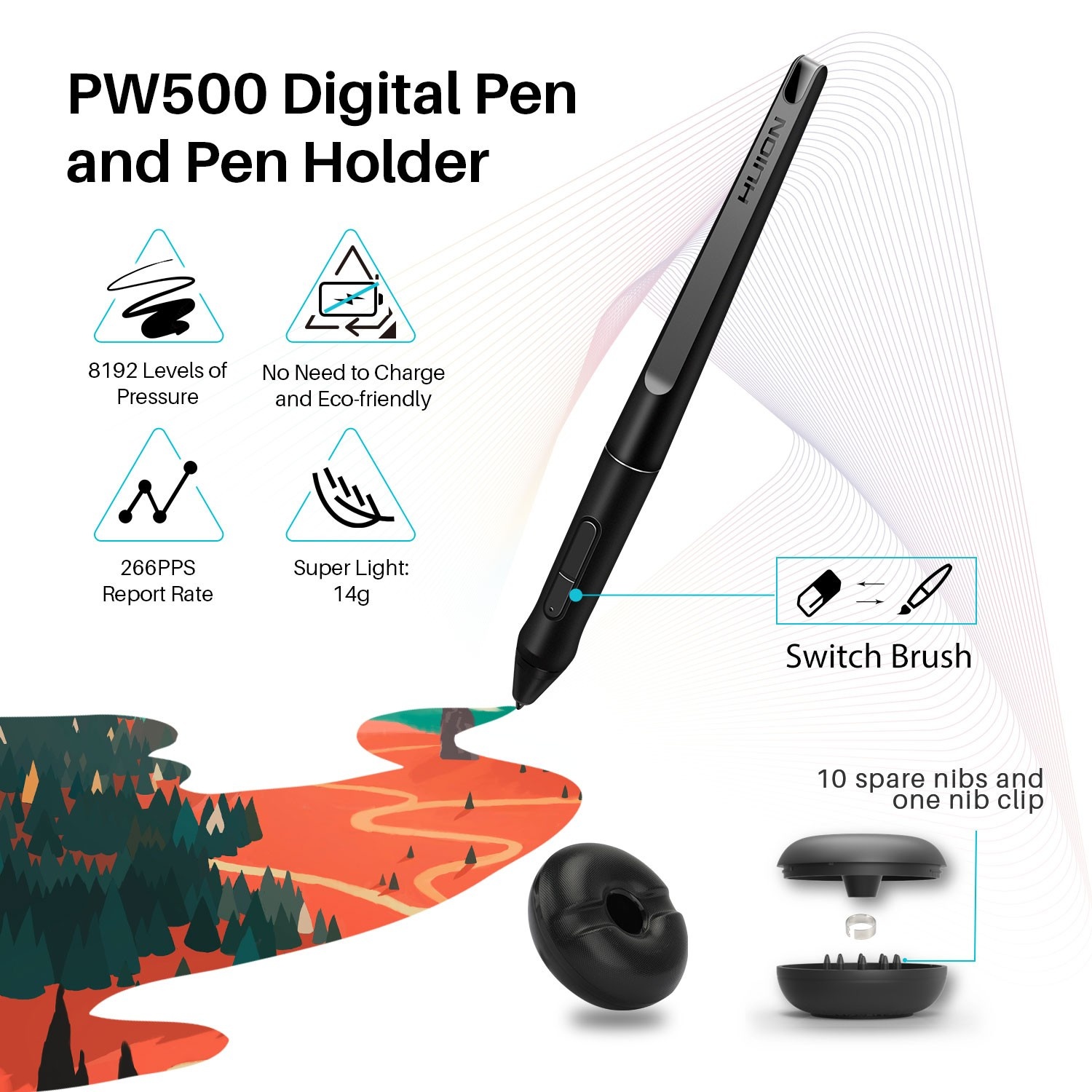 Интерактивный дисплей Huion KAMVAS Pro 20