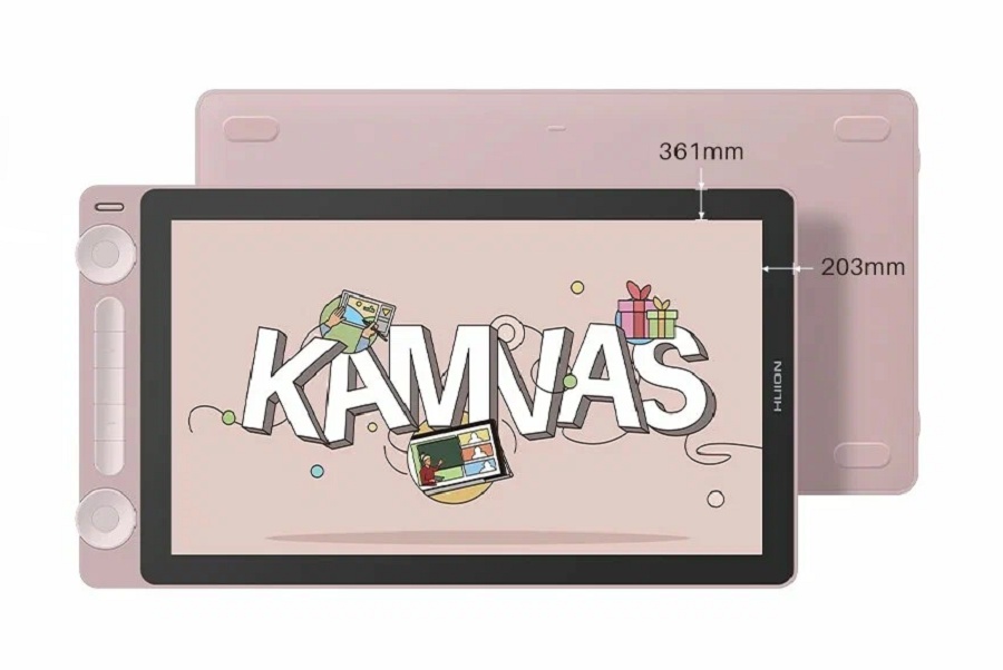 Сенсорный монитор Huion KAMVAS 13 Gen 3 Pink