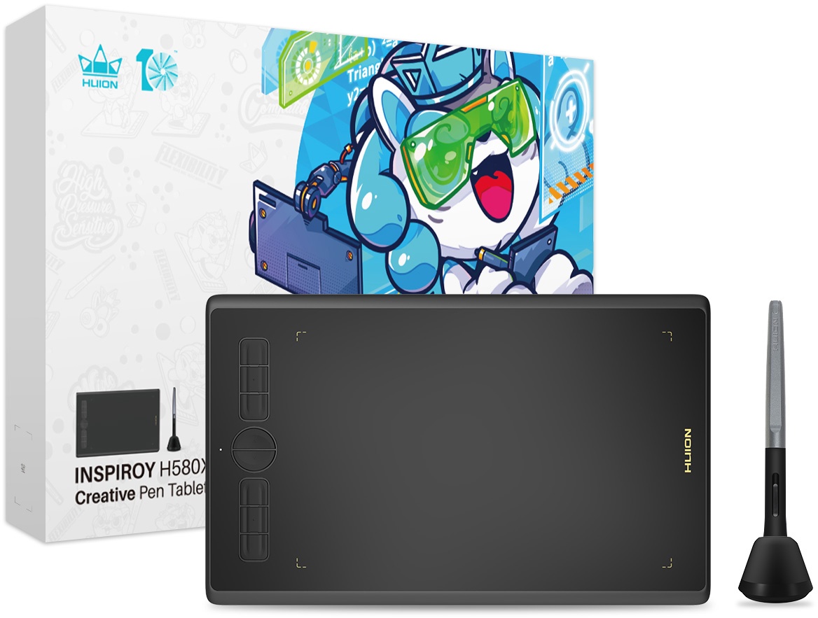 Графический планшет Huion Inspiroy H580X