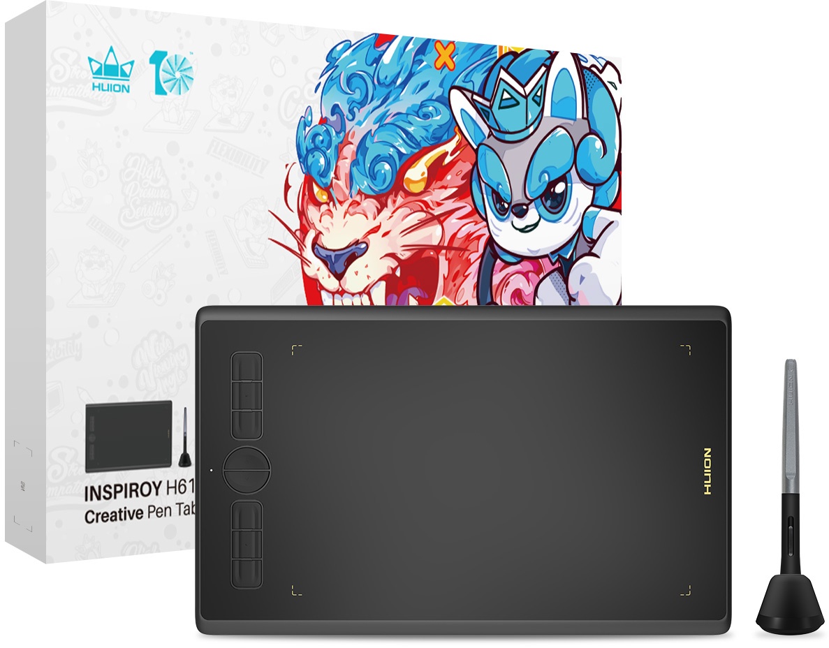 Графический планшет Huion Inspiroy H610X