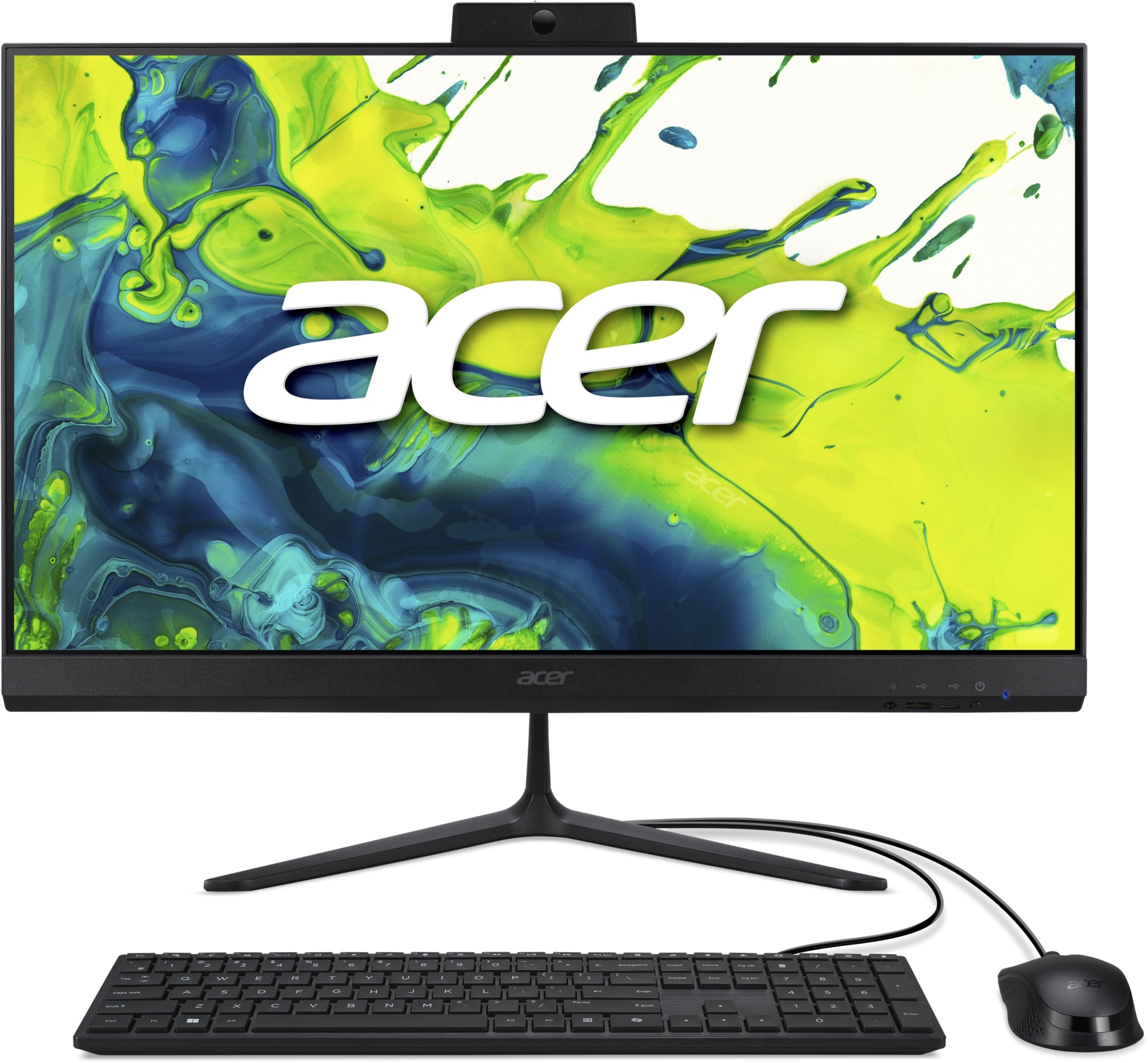 Моноблок Acer Aspire C24-2 AMD Ryzen 7 5700U/16Gb/SSD512Gb/23.8"/IPS/FHD/NoOS/black (DQ.BP0CD.001)