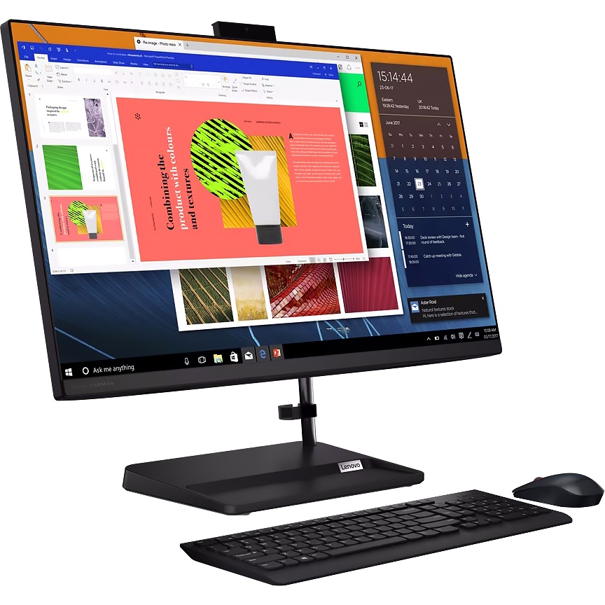 Моноблок Lenovo IdeaCentre AIO 3 27ALC6 черный F0FY00P4RU 27" IPS 250N, Ryzen 5 7430U, 2x8GB, 512GB