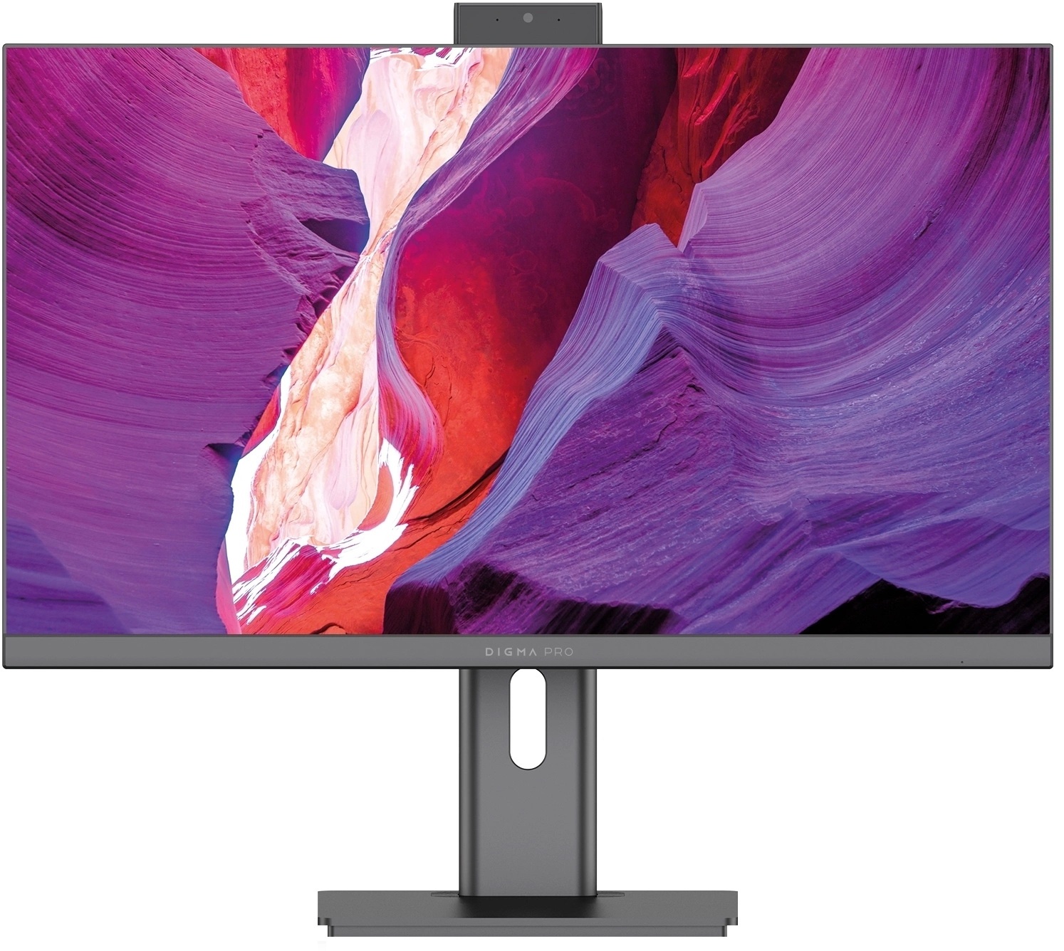 Моноблок Digma Pro Unity 23.8" Full HD i3 12100 16Gb SSD512Gb Win11Pro серый/черный
