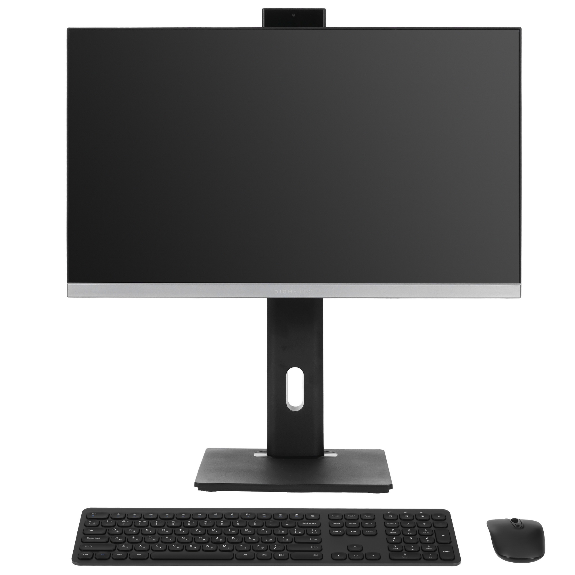 Моноблок Digma Pro Unity 23.8" Full HD i3 12100 16Gb SSD512Gb Win11Pro серый/черный