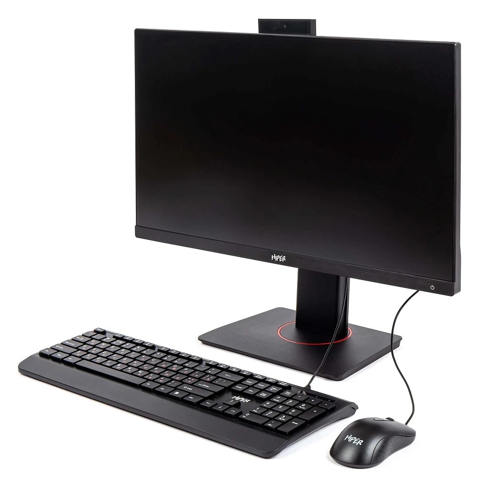 Моноблок HIPER V6, 23.8"(1920x1080 (матовый) IPS)/Intel Core i3 14100(3.5Ghz)/16384Mb/512PCISSDGb/no