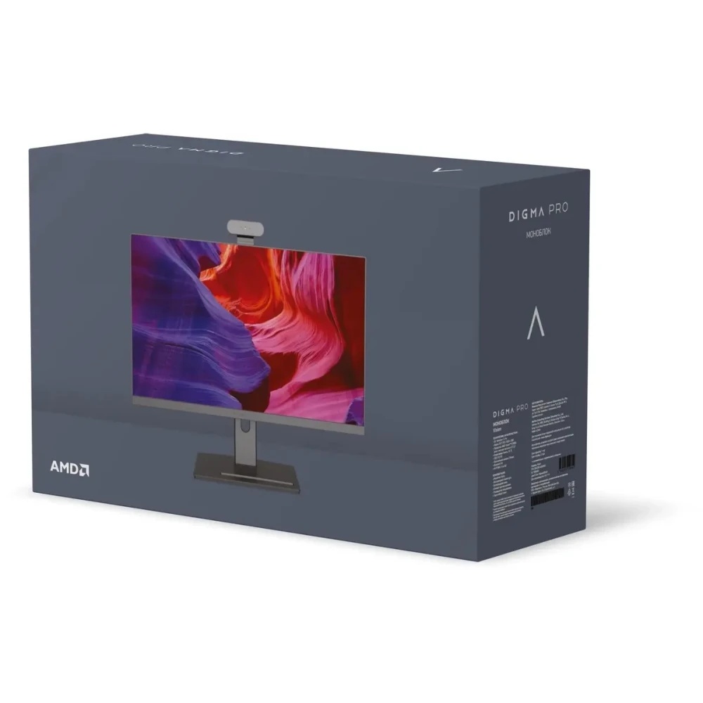 Моноблок Digma Pro Vision 23.8" Full HD i5 1235U (1.3) 16Gb SSD512Gb UHDG CR Windows 11 Pro Eth WiFi