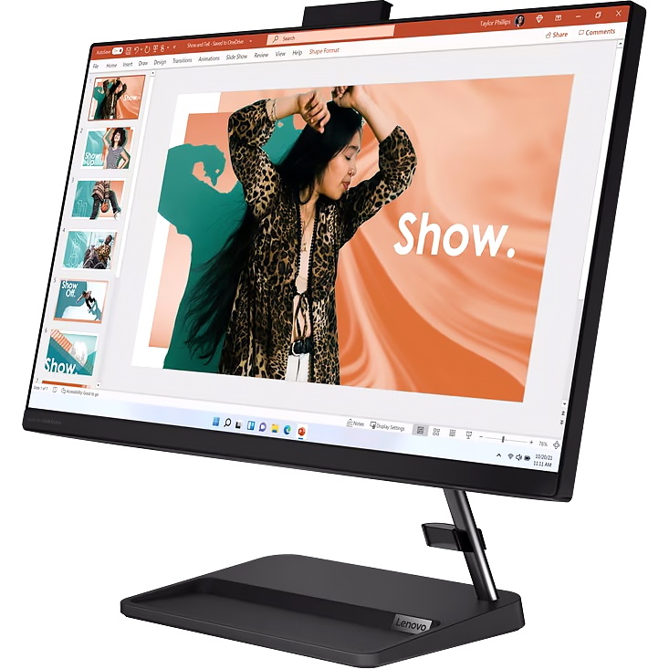 Моноблок AIO Lenovo IdeaCentre 3 24IAP7 i3-1215U 8Gb SSD 512Gb Intel UHD Graphics 23.8 FHD IPS BT Ca