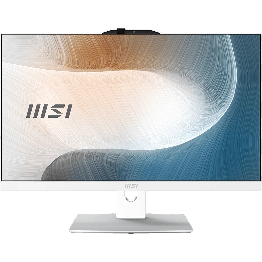 Моноблок 23.8" FHD MSI Modern AM242P 1M-1020XRU white (Core 7 150U/16Gb/512Gb SSD/VGA int/noOS/kb+m)