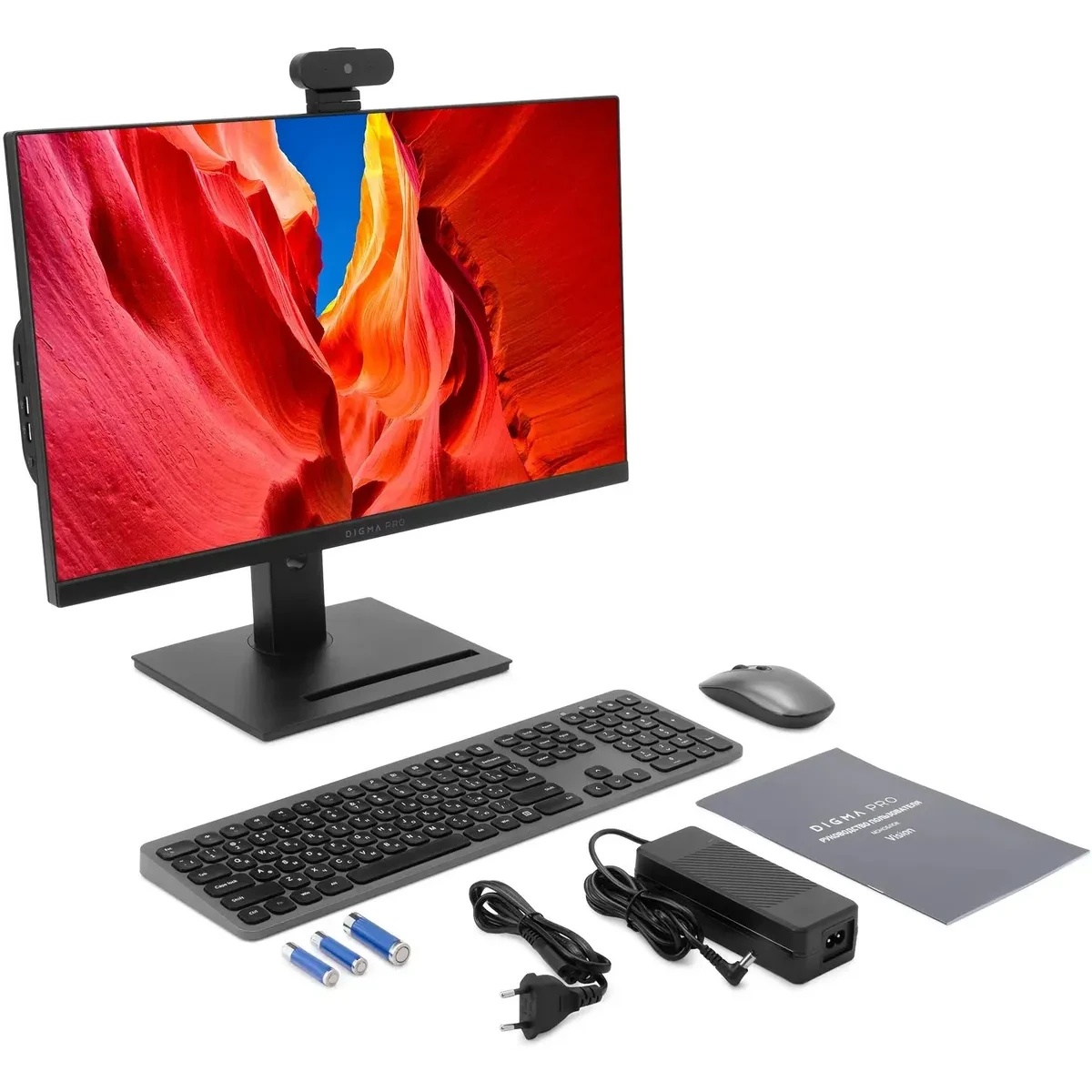 Моноблок Digma Pro Vision 23.8" Full HD i3 1215U (1.2) 8Gb SSD256Gb UHDG CR Windows 11 Pro Eth WiFi