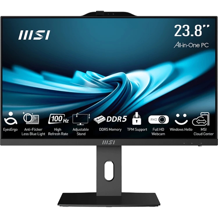 Моноблок MSI Pro AP242P 14M-653RU, 23.8" Full HD i5 14400 (2.5) 16Gb SSD512Gb UHDG 730 Windows 11 Pr