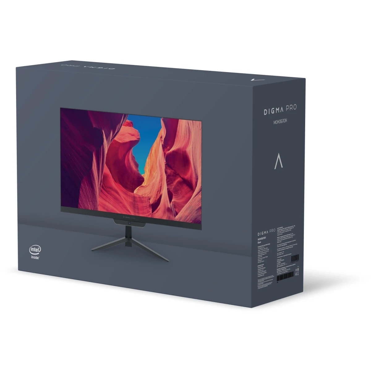 Моноблок Digma Pro Base 23.8" Full HD i3 12100 (3.3) 8Gb SSD512Gb UHDG 730 CR Windows 11 Pro GbitEth