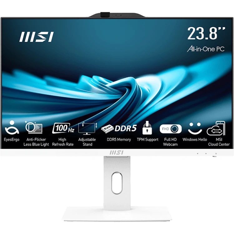 Моноблок MSI Pro AP242P 14M-669XRU 23.8" Full HD i3 14100 (3.5) 8Gb SSD512Gb UHDG 730 noOS GbitEth W