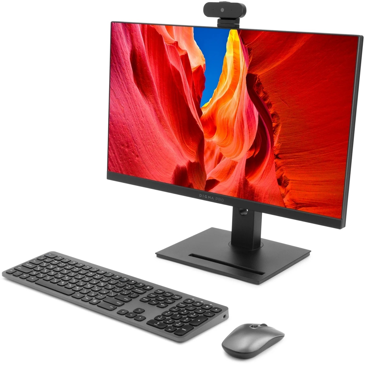 Моноблок Digma Pro Vision 23.8" Full HD Ryzen 7 7735U (2.7) 16Gb SSD512Gb RGr CR Windows 11 Pro Eth