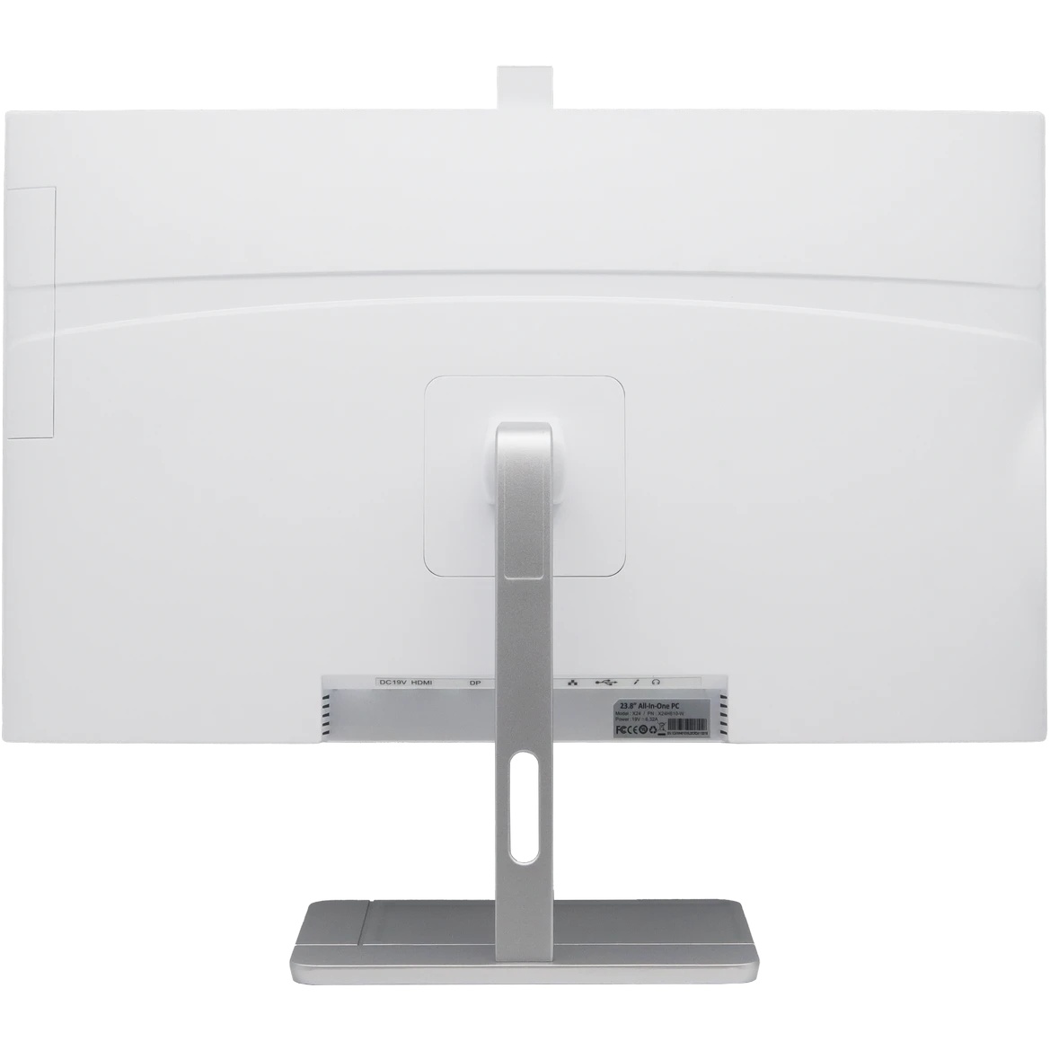 Платформа моноблока Prittec X27-Prittec H610 MB/WiFi+Bt/5M pop-up Cam/HDMI+DP/USB 3+Type C+SD/White