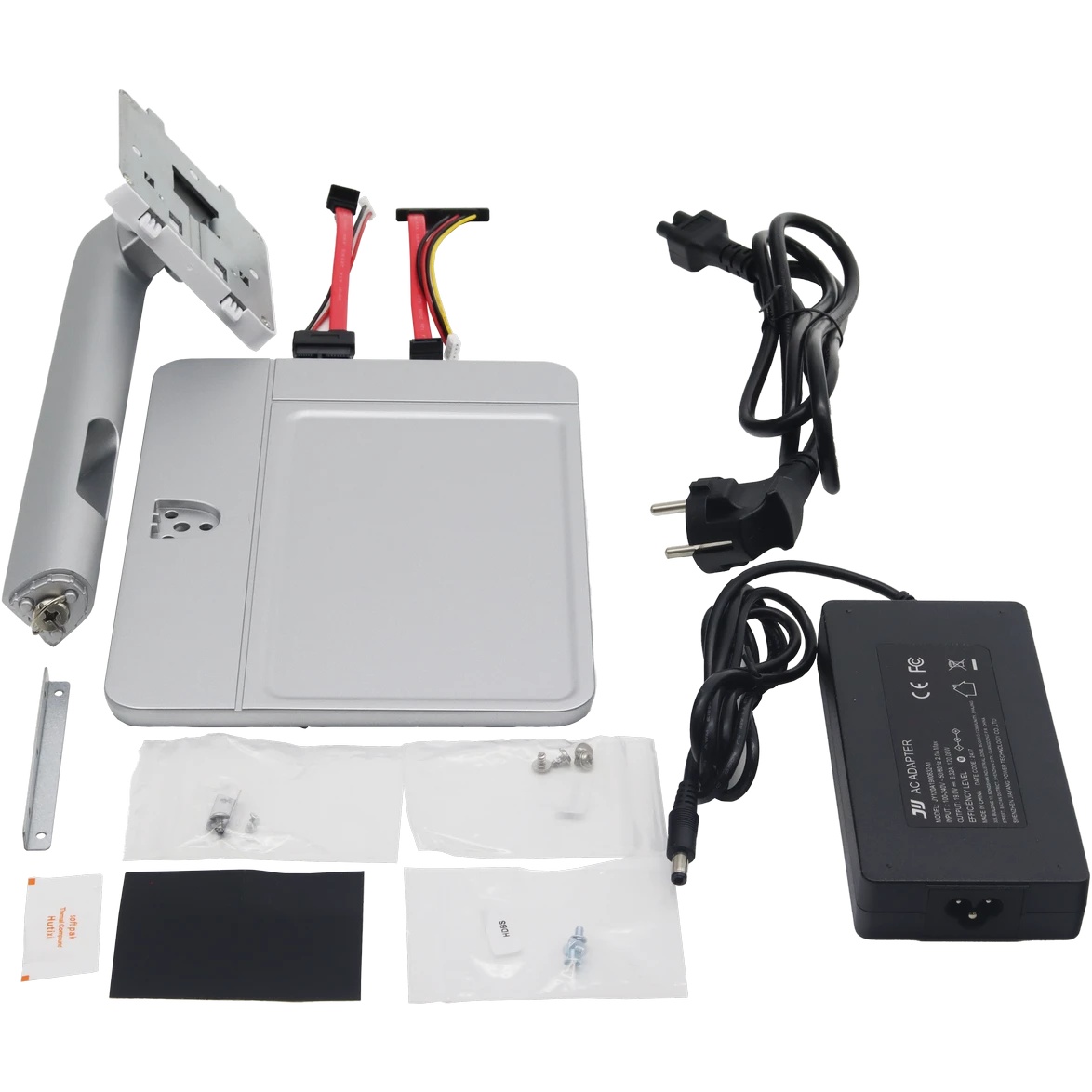 Платформа моноблока Prittec X27-Prittec H610 MB/WiFi+Bt/5M pop-up Cam/HDMI+DP/USB 3+Type C+SD/White