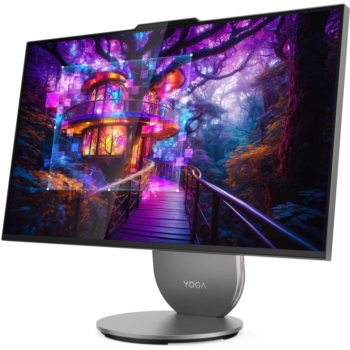 Моноблок Lenovo Yoga AIO 27IAH10 27" QHD (2560x1440) IPS 400N 120Hz, Ultra 9 285H, 32GB LPDDR5x-7467