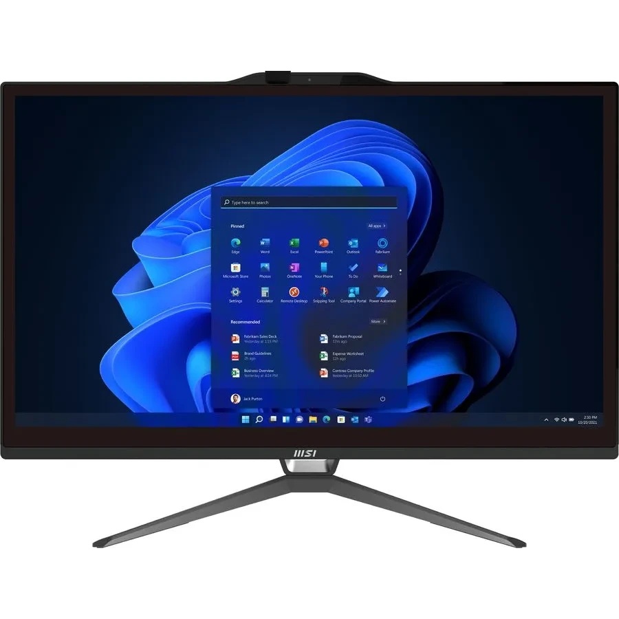 Моноблок MSI Pro AP222T 14M AiO 21,5" FHD (1920x1080) IPS Multi-touch, Core i3-14100 (3.5GHz),16Gb D