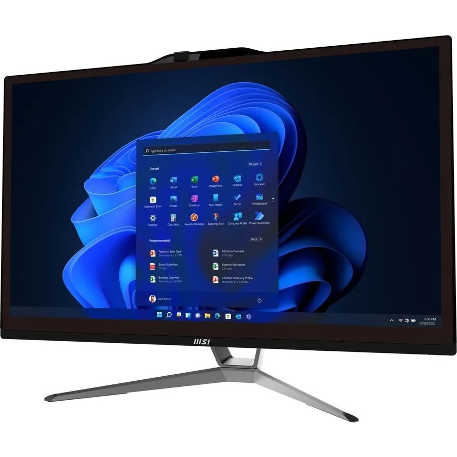 Моноблок MSI Pro AP222T 14M AiO 21,5" FHD (1920x1080) IPS Multi-touch, Core i3-14100 (3.5GHz),16Gb D