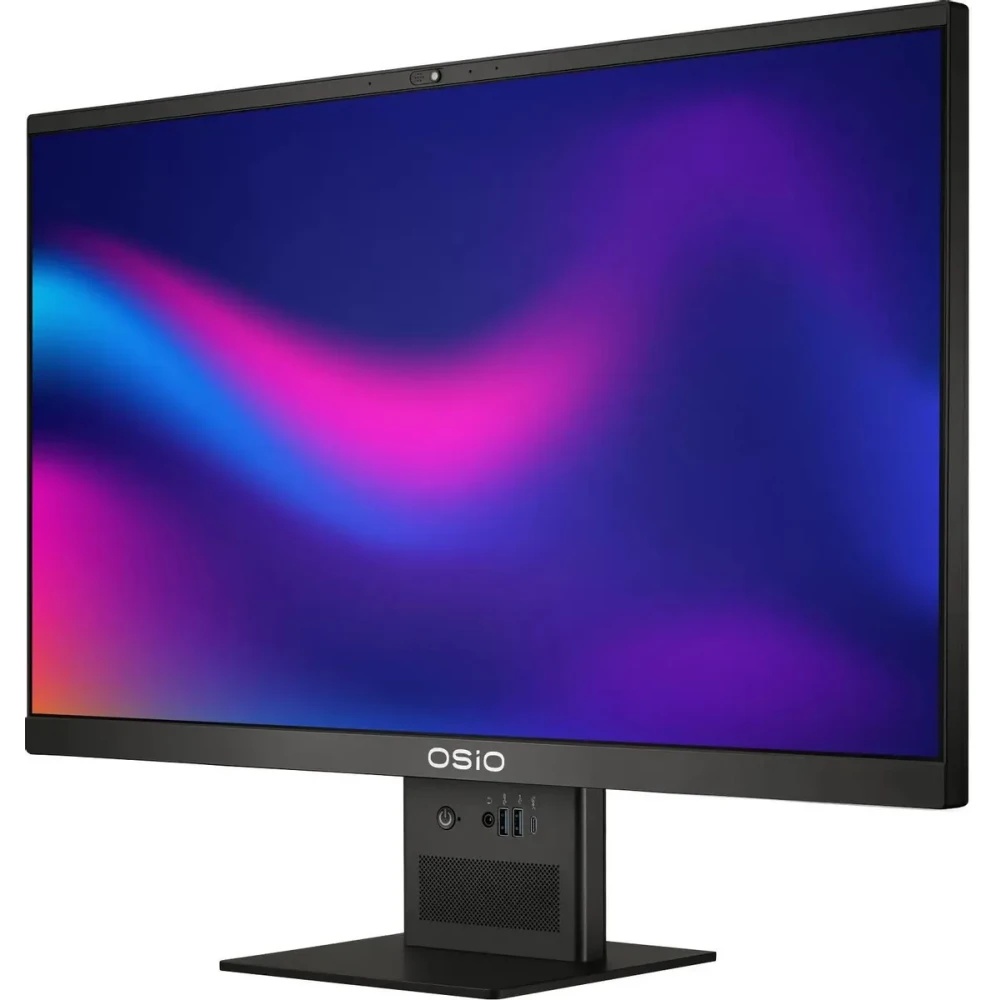 Моноблок Osio BaseLine B240i-001b 23.8" Full HD i3 1115G4 (3) 8Gb SSD256Gb UHDG noOS GbitEth WiFi BT