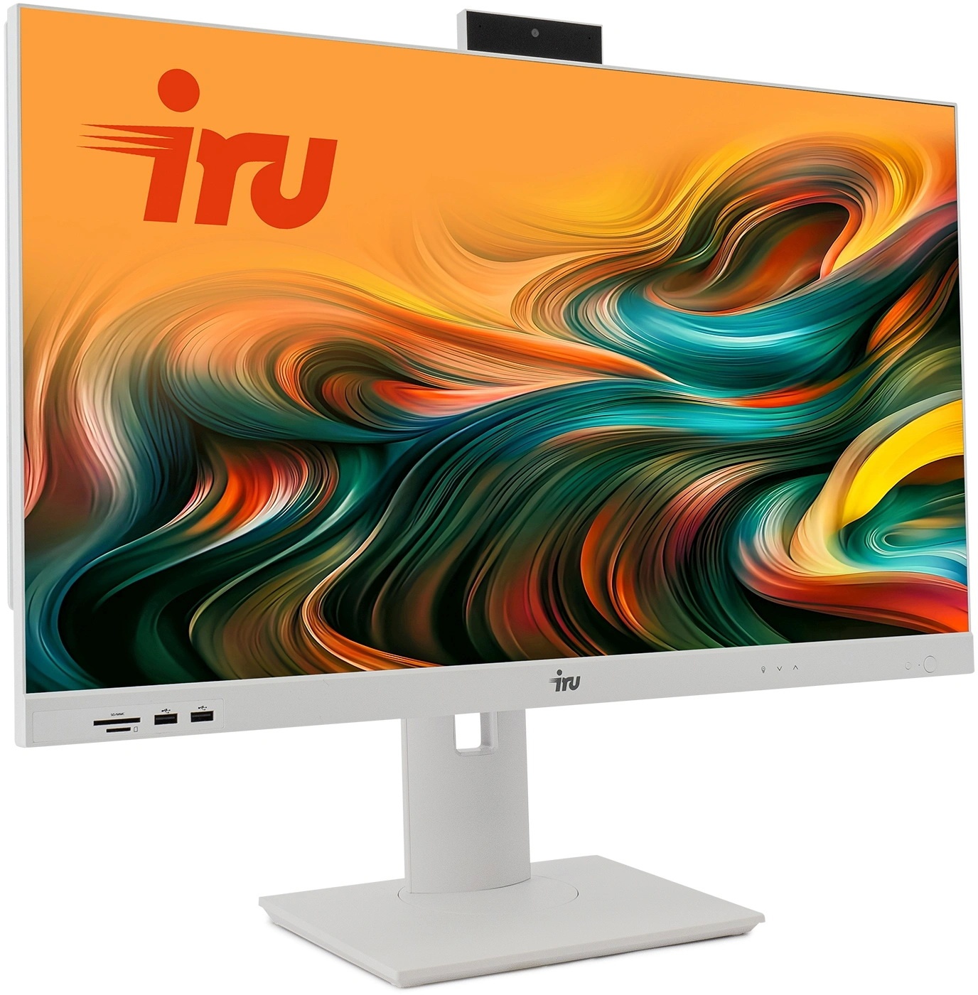 Моноблок IRU Strato 27IW 27" QHD i5 1235U (1.3) 16Gb SSD512Gb UHDG CR без ОС WiFi BT 65W Cam белый 2