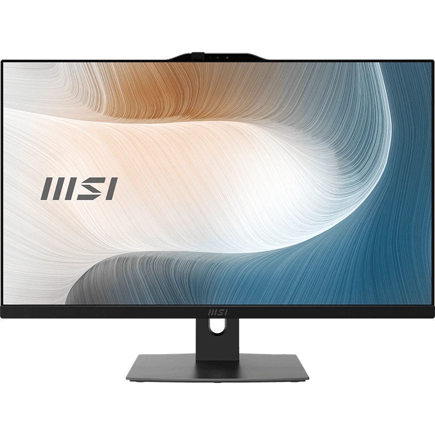 Моноблок/ MSI Modern AM272P 1MA-1462XRU   27"(1920x1080 IPS)/Intel Core 5 120U(1.4Ghz)/16384Mb/256PC
