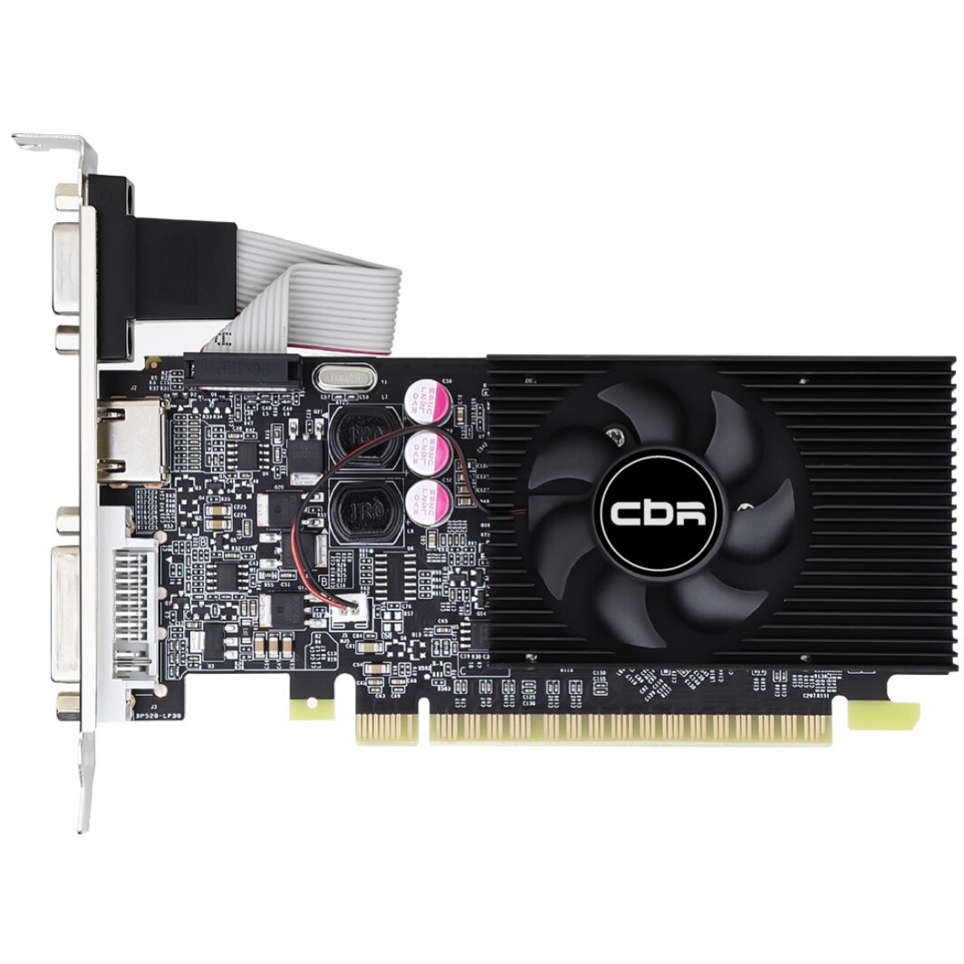 Видеокарта AFOX GT610 2GB DDR3 NVIDIA Geforce PCIE16  AF610-2048D3L7-V6