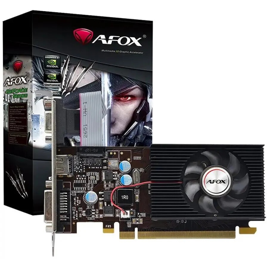 Видеокарта AFOX AF210-512D3L3-V2 PCIE16 G210 512MB GDDR3 64bit VGA DVI HDMI RTL