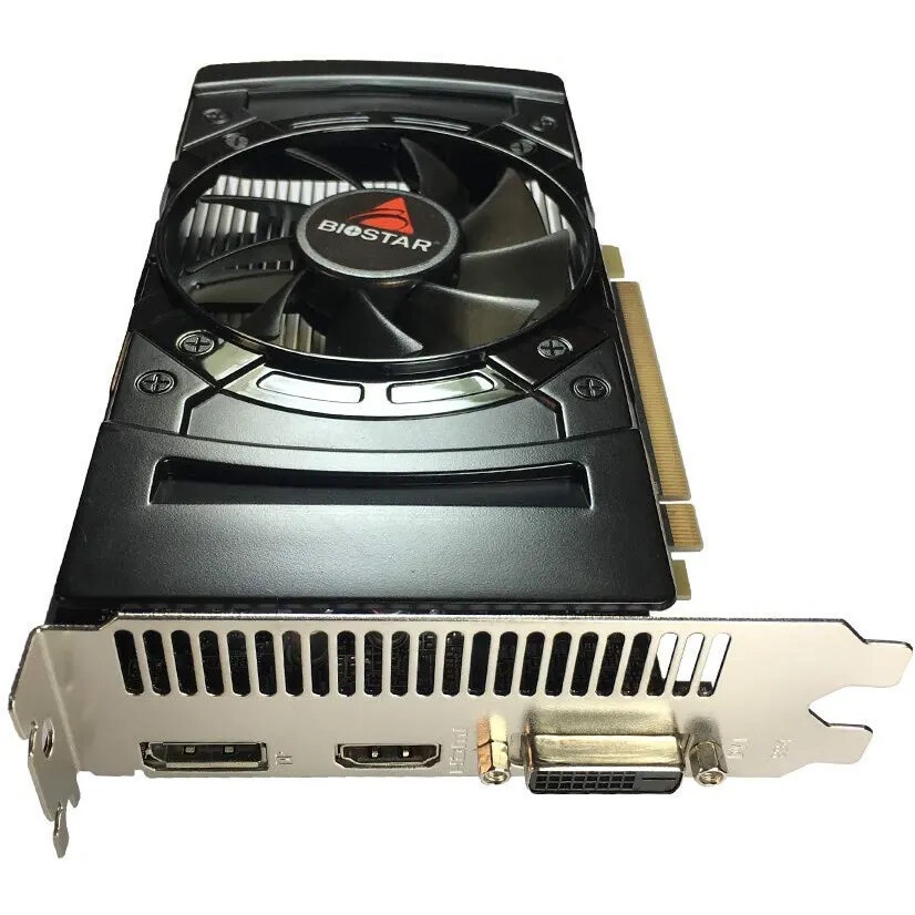 Видеокарта Biostar AMD Radeon RX 550 4Gb RX550-4GB PCI-E 128bit GDDR5 1100/6000 DVIx1 HDMIx1 DPx1 HD