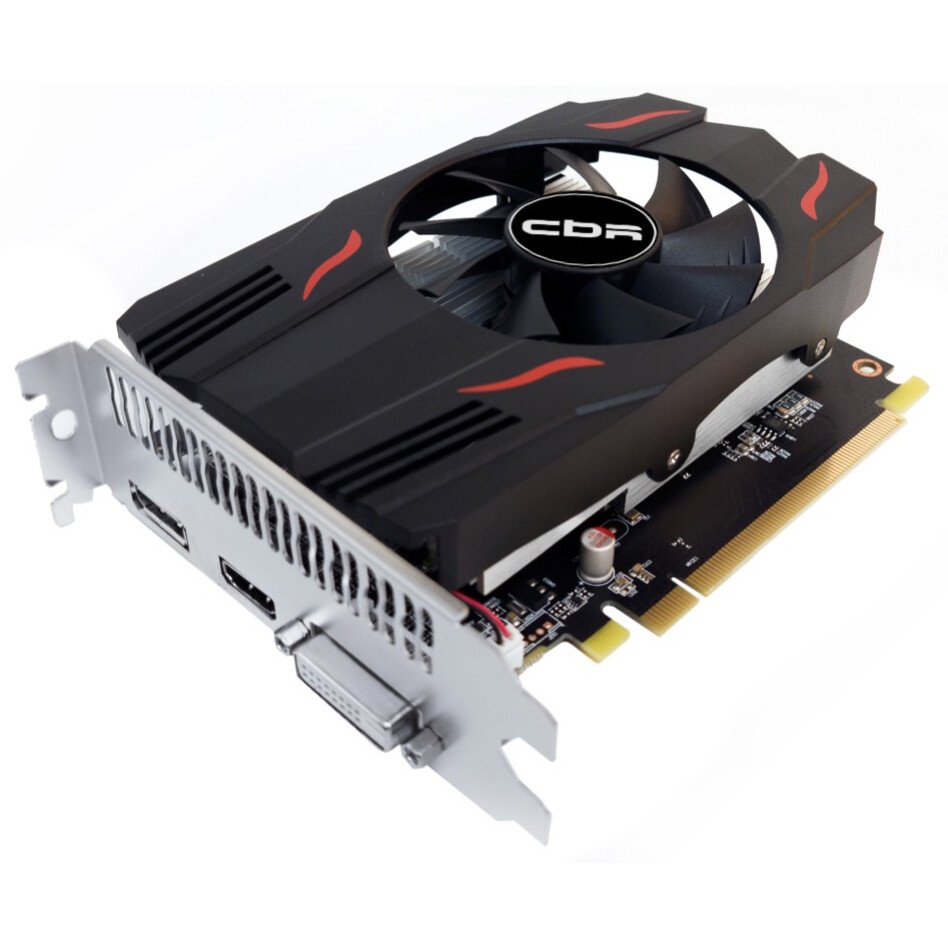 Видеокарта Biostar AMD Radeon RX 550 4Gb RX550-4GB PCI-E 128bit GDDR5 1100/6000 DVIx1 HDMIx1 DPx1 HD