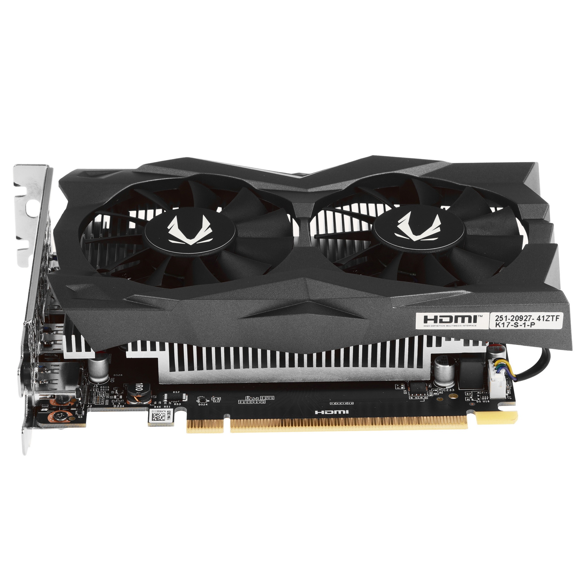 Видеокарта Zotac PCI-E 4.0 RTX 3050 TWIN EDGE OC NVIDIA GeForce RTX 3050 6Gb 96bit GDDR6 1477/14000