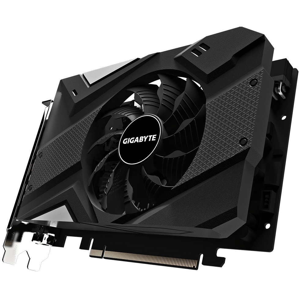Видеокарта Gigabyte  GV-N1656OC-4GD 2.0 PCI-E nVidia GeForce GTX 1650 4gb OC (128bit/GDDR6/DVI/HDMI/