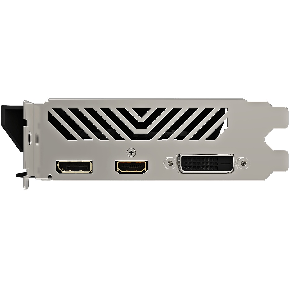 Видеокарта Gigabyte  GV-N1656OC-4GD 2.0 PCI-E nVidia GeForce GTX 1650 4gb OC (128bit/GDDR6/DVI/HDMI/